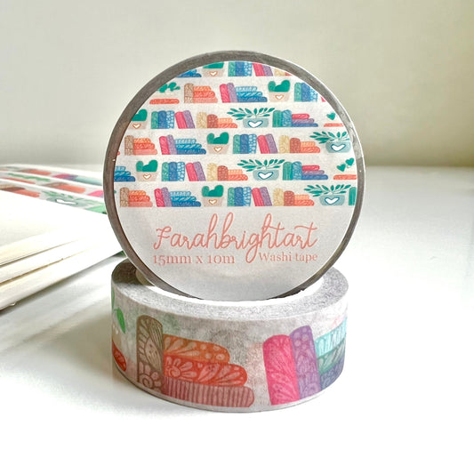 Zentangle Books 10mm washi tape