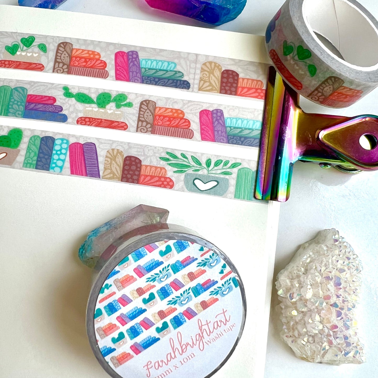 Zentangle Books 10mm washi tape