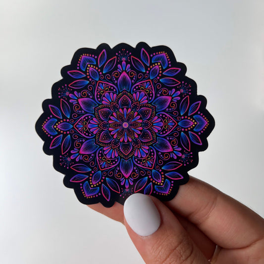 Colorful Mandala magnet