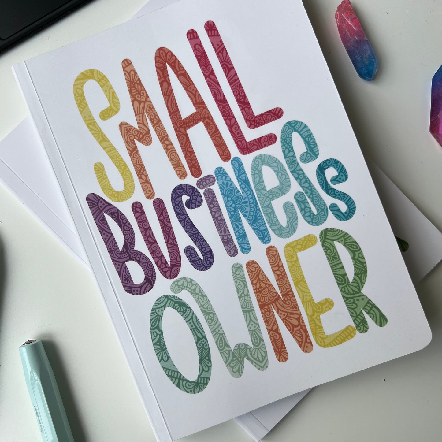 Mandala small business owner notebook