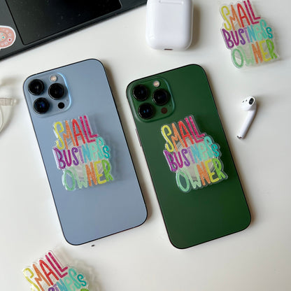 Mandala small business owner phone grip