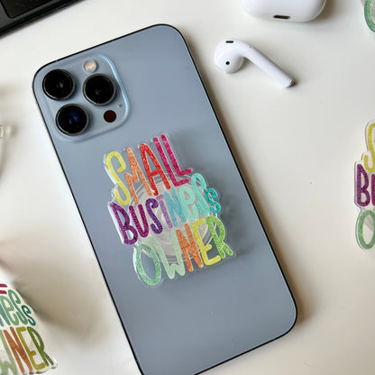 Mandala small business owner phone grip