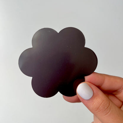 Flower smiley  mandala magnet