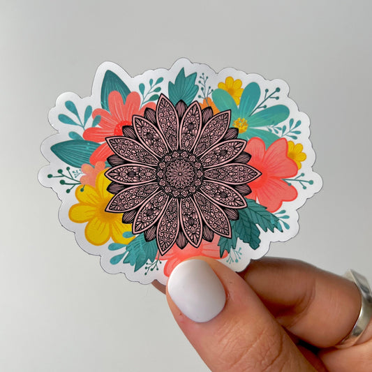 Sunflower magnet