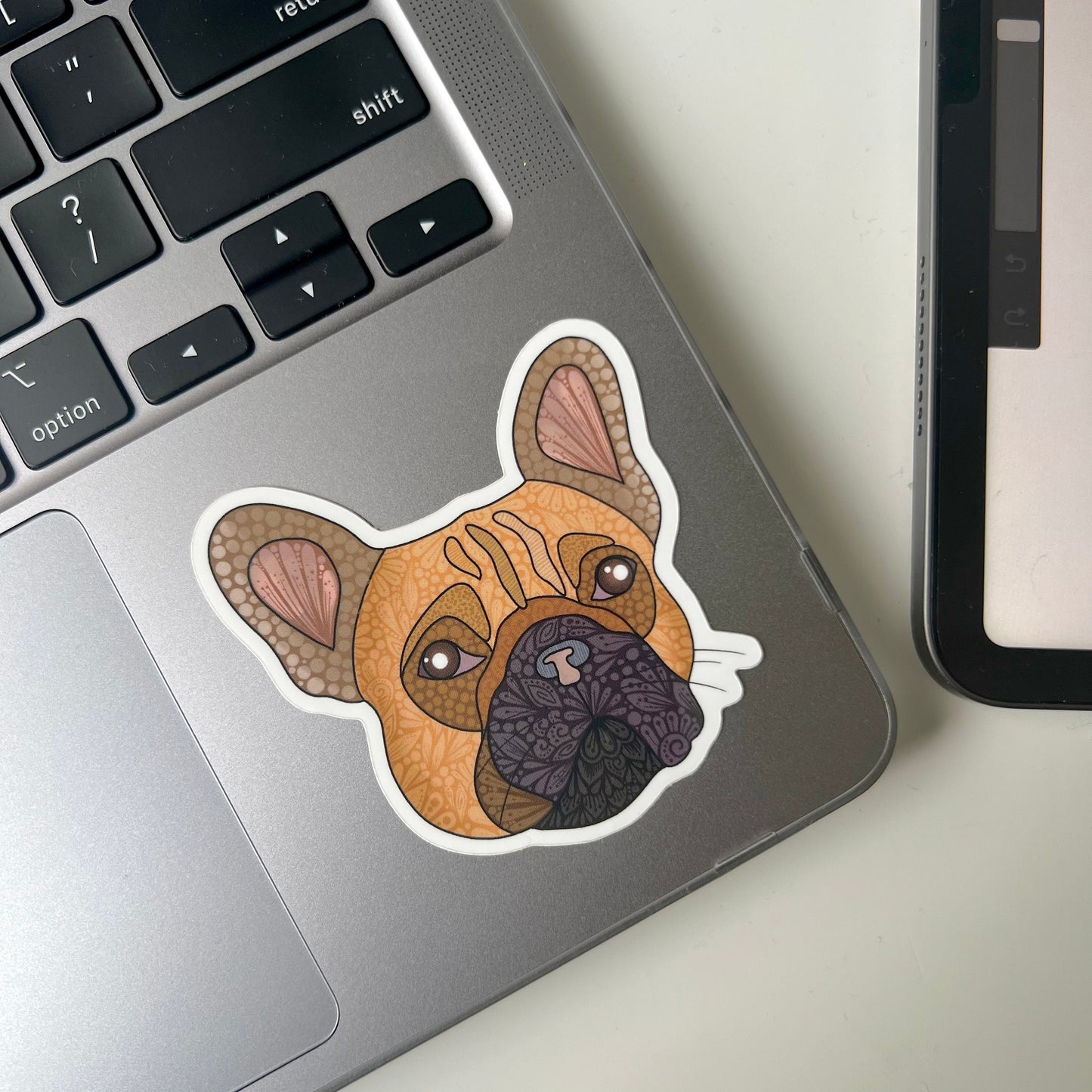 Zentnagle Pug sticker